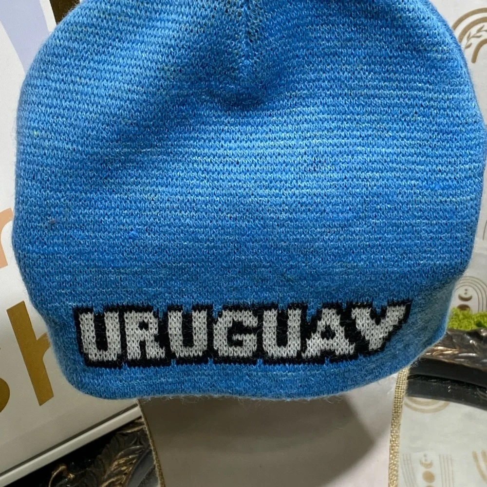 Blue Sun and Stars Kids Beanie